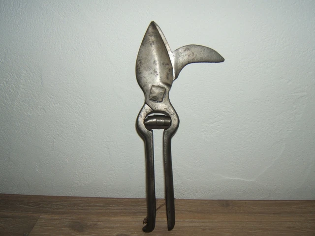 Ancienne Cisaille à Tôle – Pince Coupante Signée – Outil De Métier Vintage