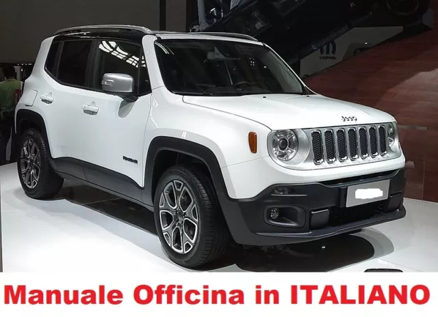 JEEP RENEGADE 2014/OGGI Manuale Officina Riparazione ITALIANO