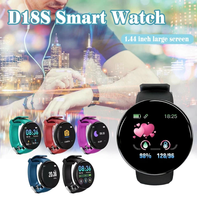 Waterproof Sport Watches Fitness Smart Women Men Heart Rate Tracker Android iOS