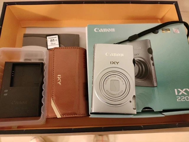 キヤノン IXY 220F Silver Camera #C313 Mint] Canon IXY 220F Silver 16.1 MP Digital Camera From
