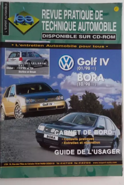 revue technique automobile Volkswagen GOLF IV-4 Bora n°402