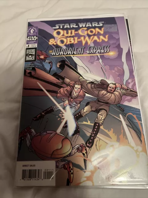 STAR WARS QUI-GON AND OBI-WAN - AURIRIENT EXPRESS #1 and #2 SET - Back Issue