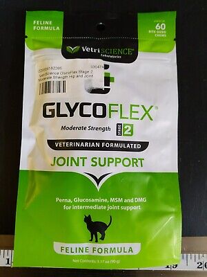 VetriScience Laboratories GlycoFlex 2 Joint Support For Dog 120 Ct  Exp 2/23 #71