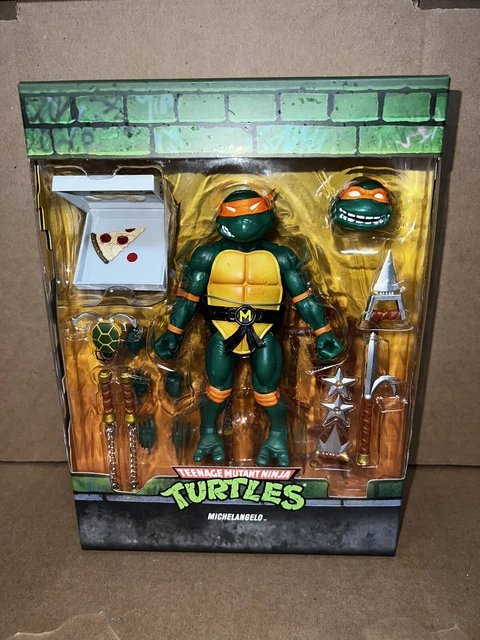Super7 Ultimates: Teenage Mutant Ninja Turtles Michelangelo Action Figure