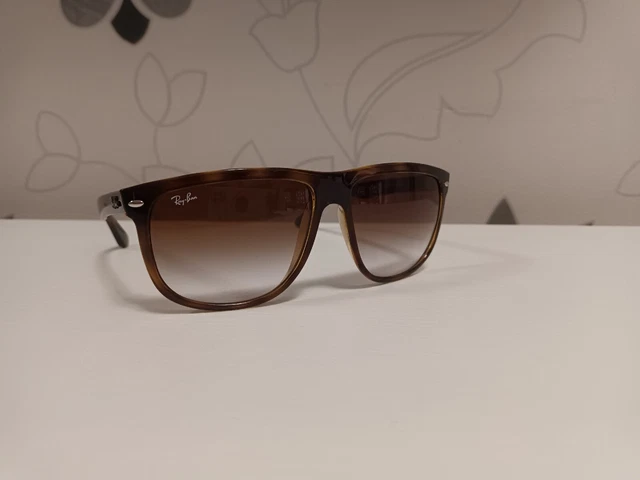 Ray Ban Rb 4147 Boyfriend 710/51 60-15 Tartarugato Lente Marrone Sfumato 