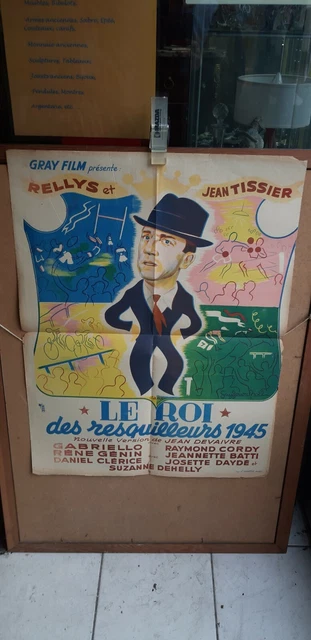 ANCIENNE AFFICHE/POSTER ORIGINAL