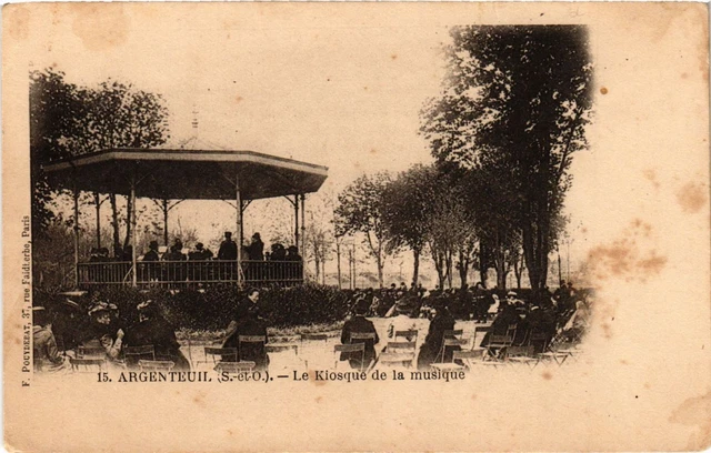 CPA Argenteuil (S.-et-O.) - The Music Kiosk (290734)