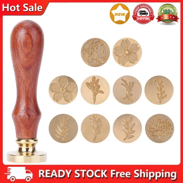 Sealing Wax Stamp Wood Handle Envelope Wedding Invitations DIY Decorative Craft