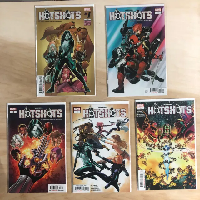 Domino: Hotshots (2019) 1-5 | 5 Book Lot | Marvel X-Force X-Men FULL RUN