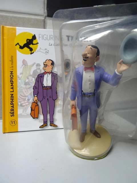 Figurine Tintin Pixi - Séraphin Lampion - Collection Générique Avec Certificat - Occasion