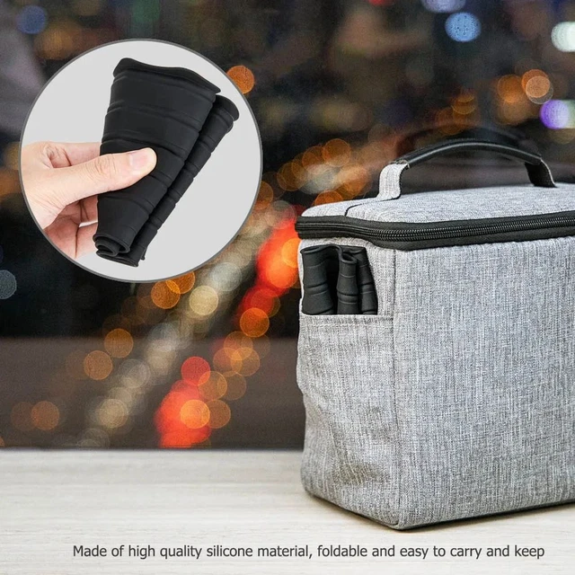 ANTI REFLECTIVE LENS Hood Foldable Reversible Lens Shade New Camera ...