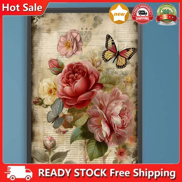 Kit Dipingere Con Numeri YALKIN Per Adulti - Tela 40x50 Cm Colori Acrilici Kit Pittura Con Numeri 894905