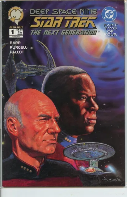 Star Trek Deep Space Nine The Next Generation # 1 very fine comic book