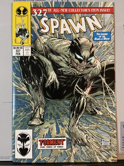Spawn #327 B NM Todd Mcfarlane Spider-Man 1 Homage Variant Image comics