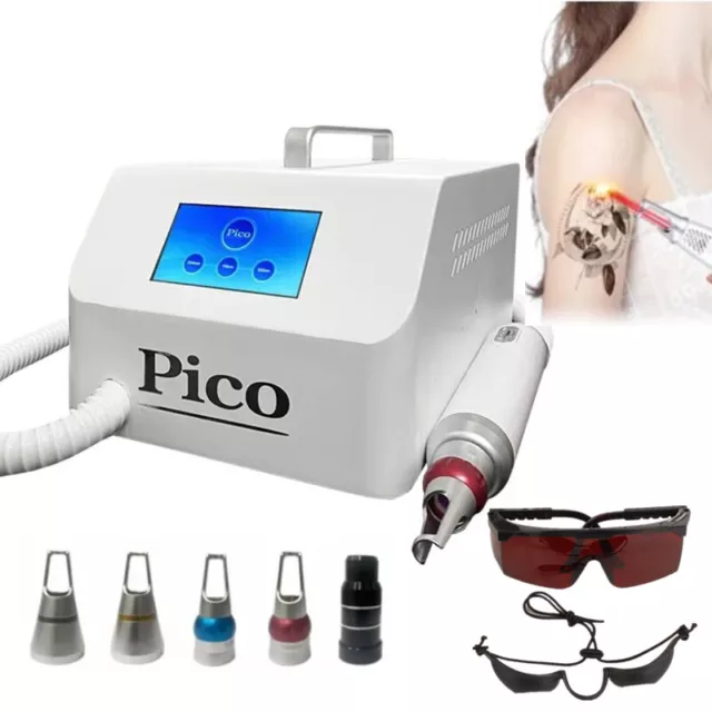 Portable Picosecond Q Switch Nd Yag Laser Tattoo Spot Eyebrow Removal Machines