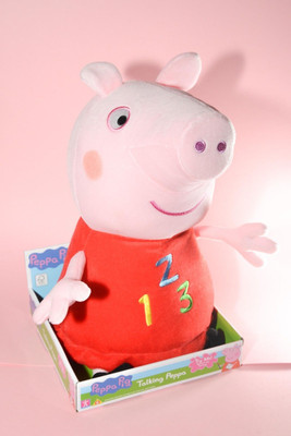 cuddly peppa pig