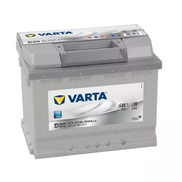 Batterie Varta Silver Dynamic D39 12v 63ah 610A 563 401 061