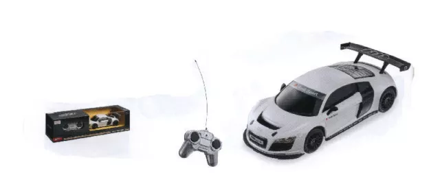 Miniature voiture Radioguidé RC miniature Mini Mondo Motors Audi R8 Lms sil