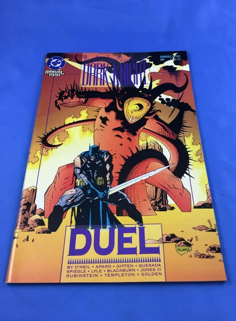 Batman Legends Of The Dark Knight Annual #1 First Print Dc Comics (1991) Duel