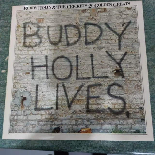 BUDDY HOLLY - 20 Golden Greats - UK 20-track Vinyl LP