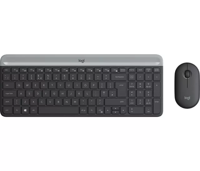 Logitech Tastiera Wireless Italiano Kit wireless ultrasottile MK470 920-009196