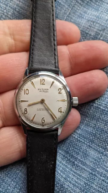 Gents Vintage Rytima Watch Gents Working.