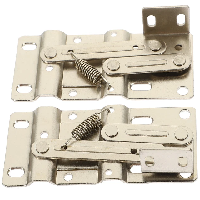 2 piezas bisagras inferiores aletas 9,8X4,7CM hierro