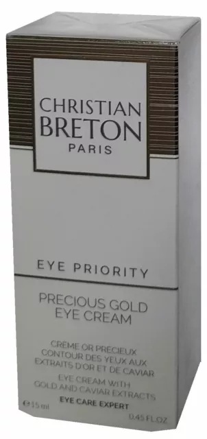 Christian BRETON PARIS Eye Priority Precious Gold Eye Cream Gold & Kaviar 15ml