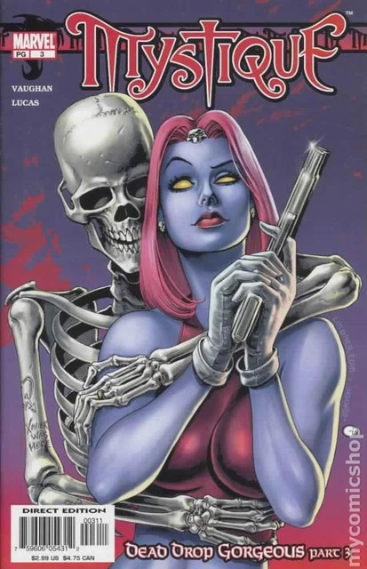 Mystique #3 VG 2003 Stock Image Low Grade