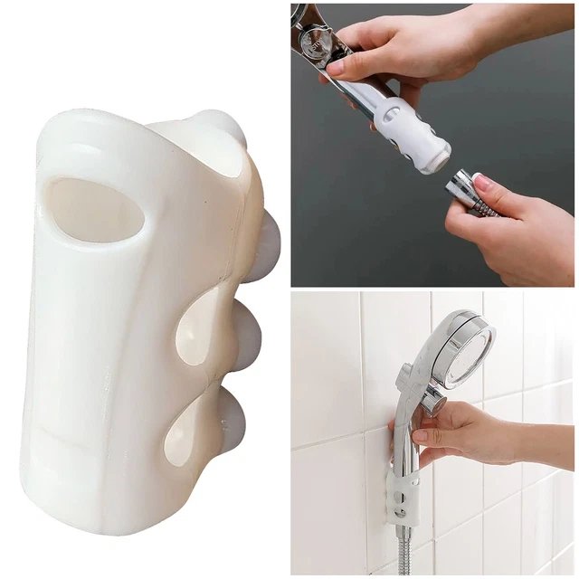 Cabezal de ducha de baño Soporte móvil Potente asiento de succión Chuck ventosa