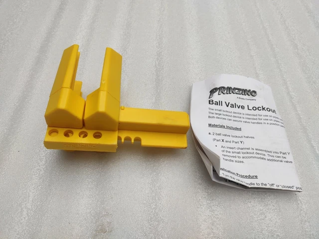 BRADY 1-800-537-8791 Valvola a Sfera Blocco Degli 45344