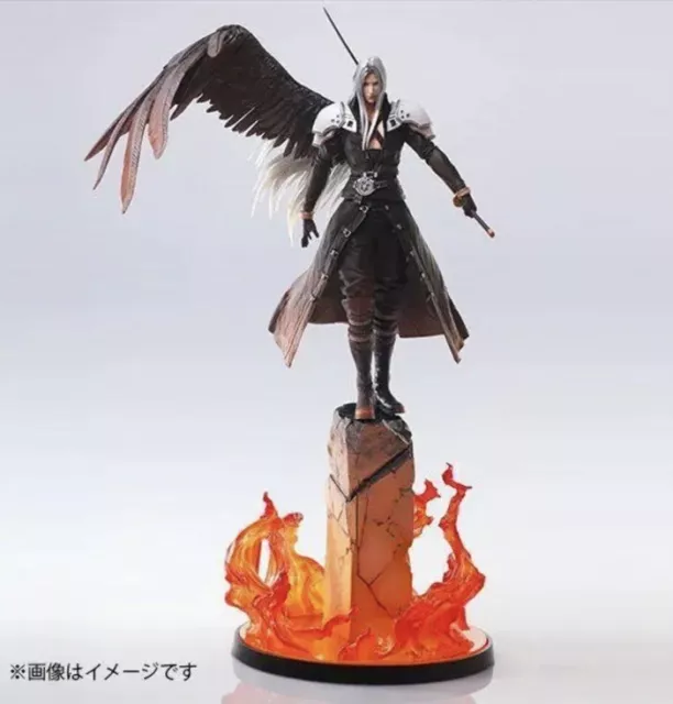 Final Fantasy 7 Rebirth Sephiroth Static Arts Statue PS5 - Sealed and in UK