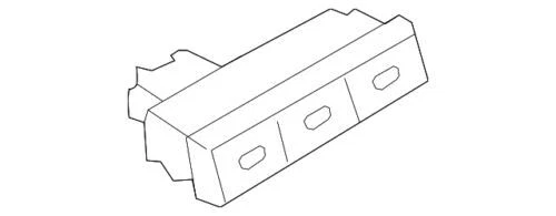 Genuine Ford Switch Panel BE5Z-13D730-BA