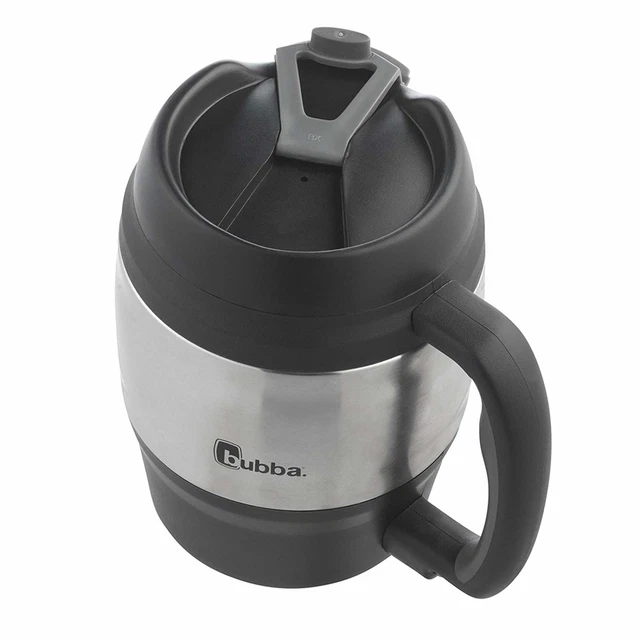 Big Bubba Classic Insulated Mug 52 Oz Polyurethane Travel Coffee Black Keg Shape 4