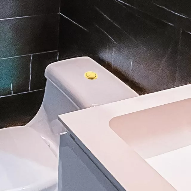 Yellow Water Tank Universal Toilet Tank Button Aid  for Toilet
