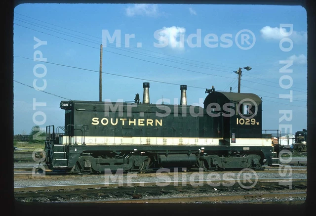 Original Slide SOU Southern Ry. NW2 1029 Atlanta GA 1974