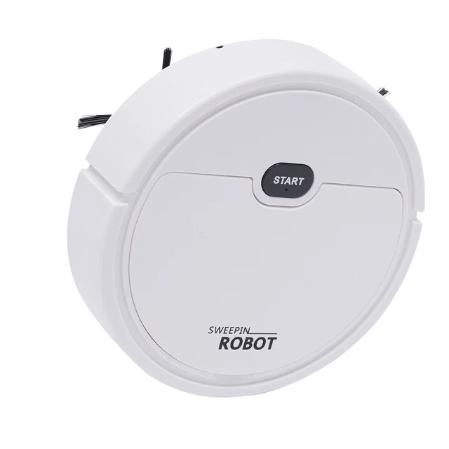 WHITE 220V ROBOTIC Vacuum Cleaner Robotic Vacuum Cleaner Electric