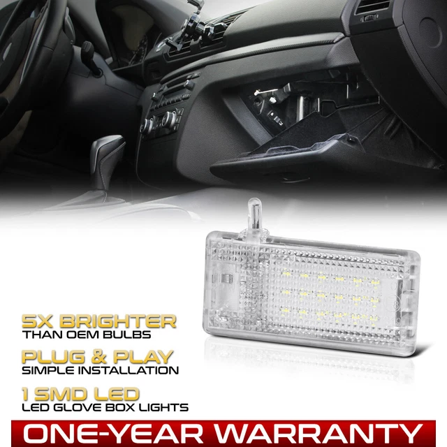 [BRIGHT] LED Glove Box Light Lamp For BMW E82 E88 E90 E92 E93 X3 X5 Mini Cooper