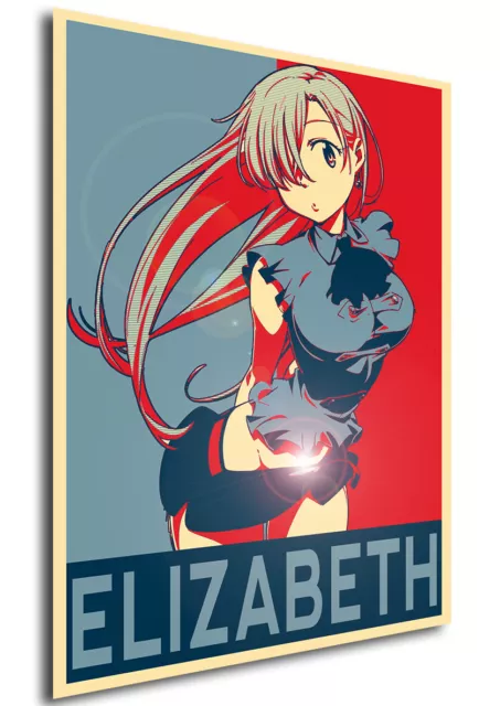 Poster Propaganda - Seven Deadly Sins - Nanatsu no Taizai - Elizabeth V1