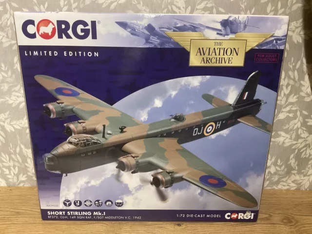 Corgi Aviation Archive AA39502 1/72 scale Short Stirling Mk 1 149 Sqn RAF