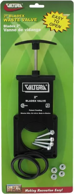 Valterra 2" Bladex Waste Valve with Plastic Handle-T1002VP