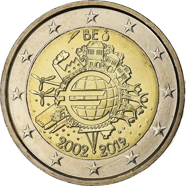 [#1260031] Belgique, 2 Euro, €uro 2002-2012, 2012, SPL+, Bimétallique