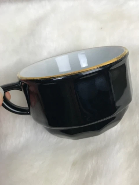6 Tasses à Café 'Pollen Rose' Par Deshoulières - Service De 6 Tasses Neuves