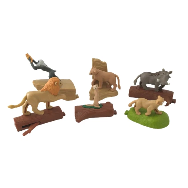 Pride Rock The Lion King Lot X 6 McDonalds Toy Figures 2019 Disney Happy Meal