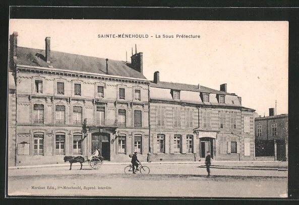 CPA Sainte-Menehould, La Sous Préfecture