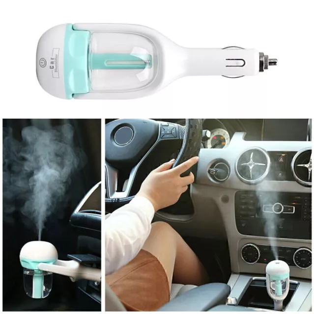 Car Aroma Diffuser Air Humidifier Purifier Essential Freshener Mist Oil po
