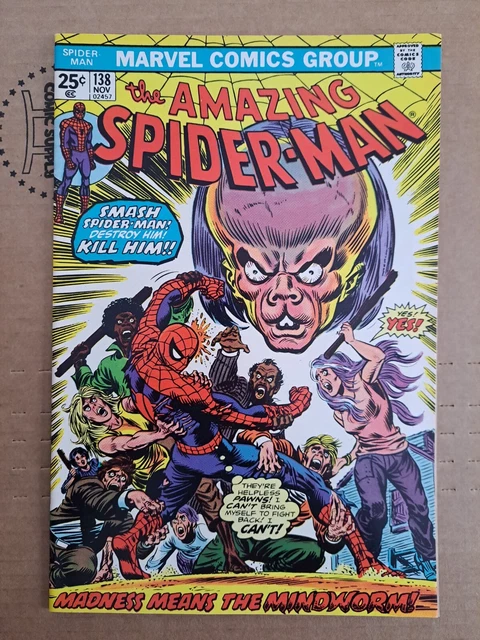 Amazing Spider-Man #138 CGC READY 1974 COMBINE SHIPPING MUST SEE!!