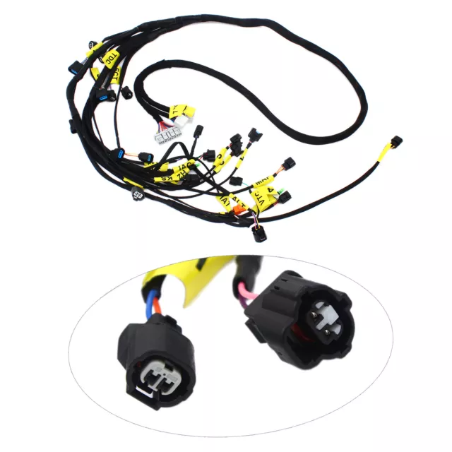 Engine Harness For Honda Acura K-Swap Integra W/ Single Temp Sensor Wire