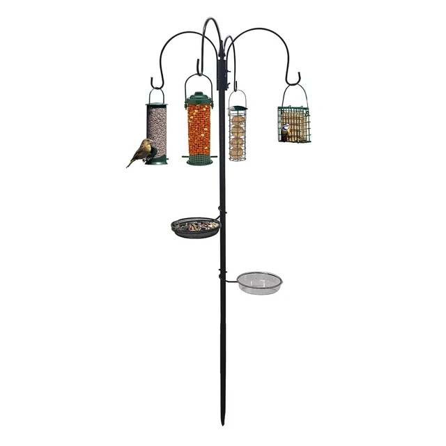 WILD BIRD FEEDING Station Hanging Feeders Water Bath Table Seed Tray £