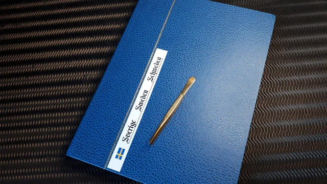 BRIEFMARKENSAMMLUNG "SCHWEDEN" ab Klassik, kleine Sammlung auf 19 Albumseiten